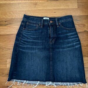Jcrew Jean Skirt